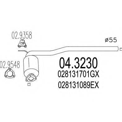 MTS 043230 Катализатор