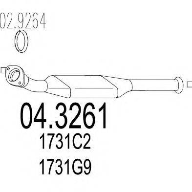 MTS 043261 Катализатор