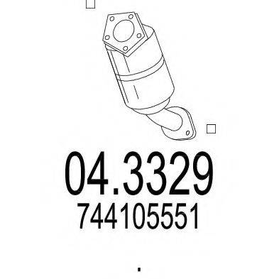 MTS 043329 Катализатор