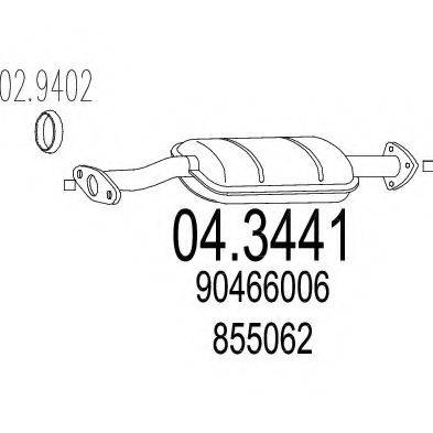 MTS 043441 Катализатор