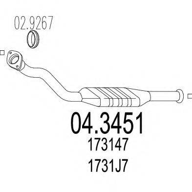 MTS 043451 Катализатор