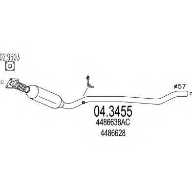 MTS 043455 Катализатор