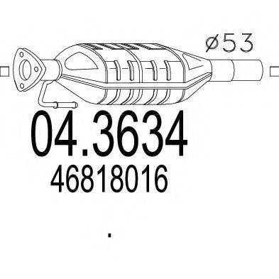 MTS 043634 Катализатор