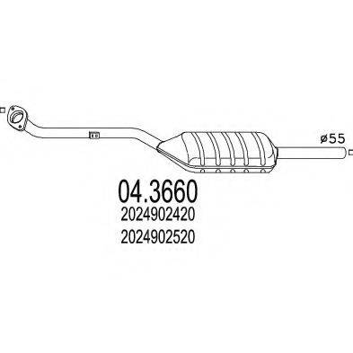 MTS 043660 Катализатор