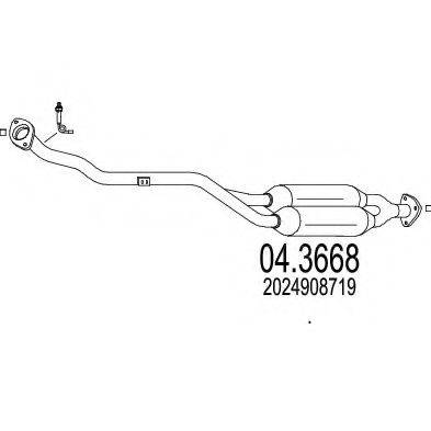 MTS 043668 Катализатор