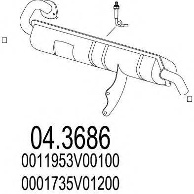 MTS 043686 Катализатор