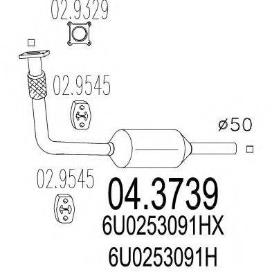 MTS 043739 Катализатор