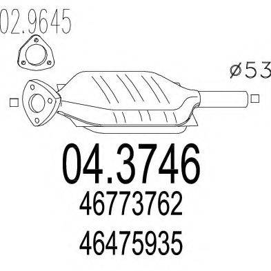 MTS 043746 Катализатор