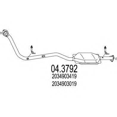 MTS 043792 Катализатор