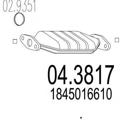 MTS 043817 Катализатор