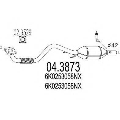 MTS 043873 Катализатор