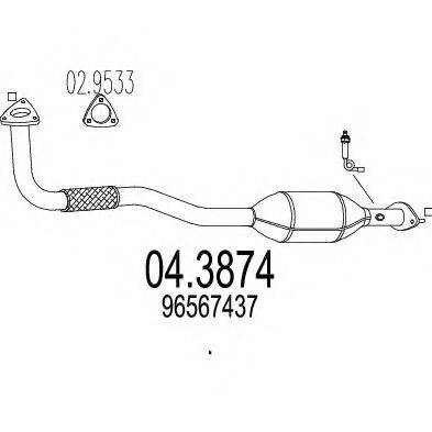 MTS 043874 Катализатор