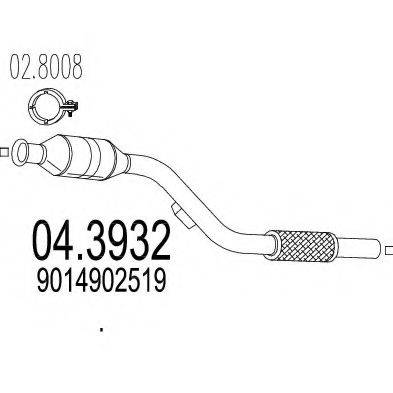 MTS 043932 Катализатор