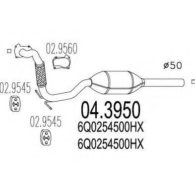 MTS 043950 Катализатор