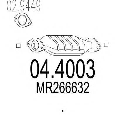 MTS 044003 Катализатор