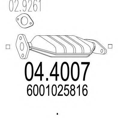 MTS 044007 Катализатор