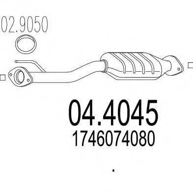 MTS 044045 Катализатор