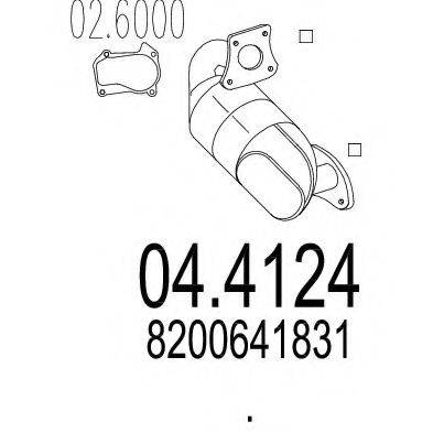 MTS 044124 Катализатор