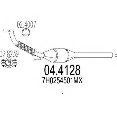 MTS 044128 Катализатор