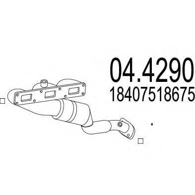 MTS 044290 Катализатор