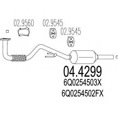 MTS 044299 Катализатор