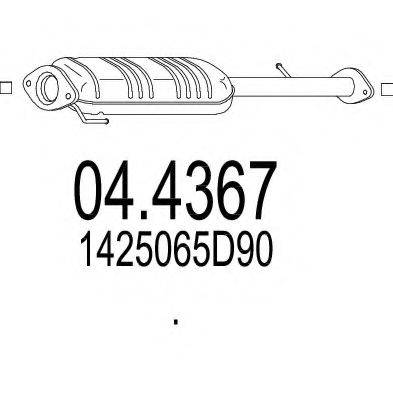 MTS 044367 Катализатор