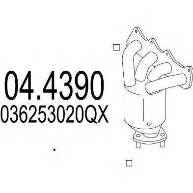 MTS 044390 Катализатор