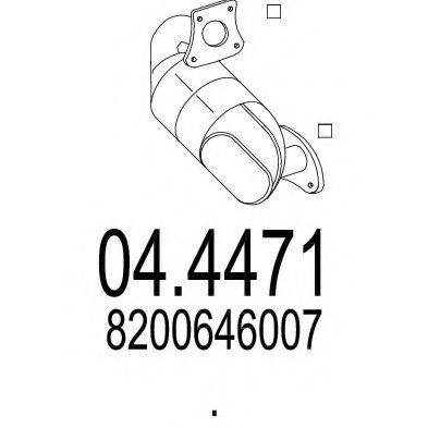 MTS 044471 Катализатор