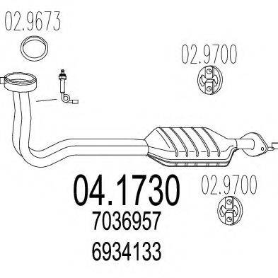 MTS 041730 Катализатор