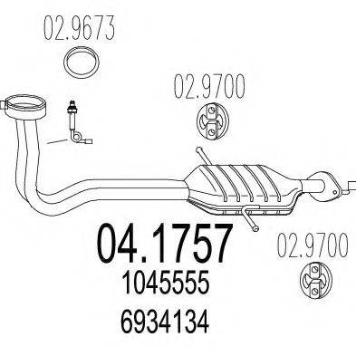 MTS 041757 Катализатор