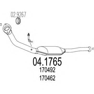 MTS 041765 Катализатор