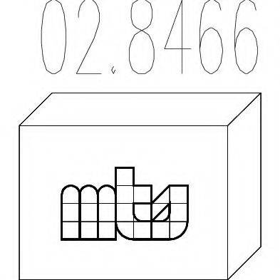 MTS 028466 Монтажный комплект, глушитель