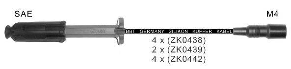 BBT ZK442 Комплект проводов зажигания