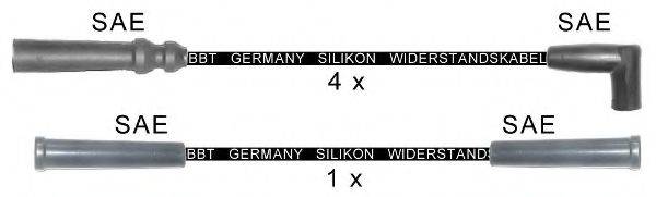 BBT ZK1539 Комплект проводов зажигания