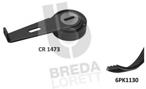 BREDA LORETT KCA0004 Поликлиновой ременный комплект