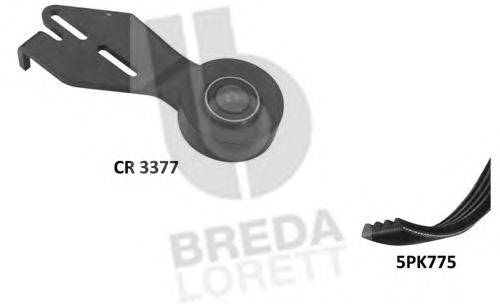BREDA LORETT KCA0009 Поликлиновой ременный комплект