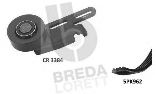 BREDA LORETT KCA0011 Поликлиновой ременный комплект