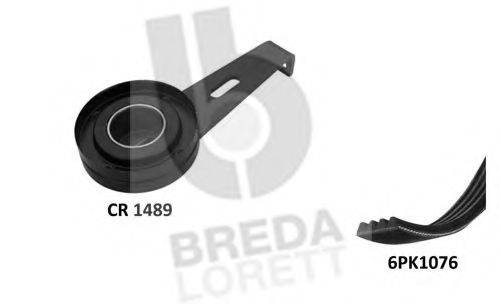 BREDA LORETT KCA0020 Поликлиновой ременный комплект