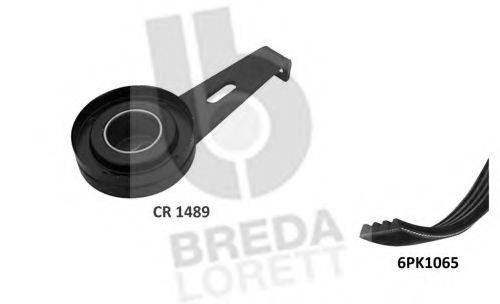 BREDA LORETT KCA0051 Поликлиновой ременный комплект