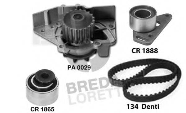 BREDA LORETT KPA0115A Водяной насос + комплект зубчатого ремня