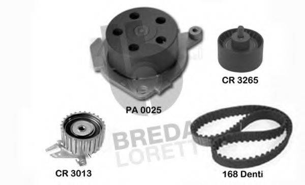 BREDA LORETT KPA0590A Водяной насос + комплект зубчатого ремня