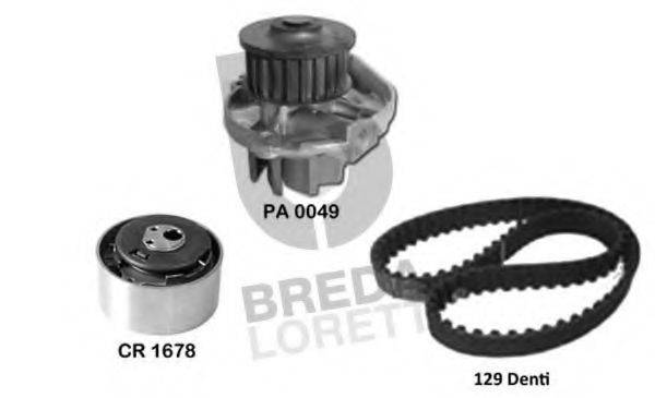 BREDA LORETT KPA0727C Водяной насос + комплект зубчатого ремня