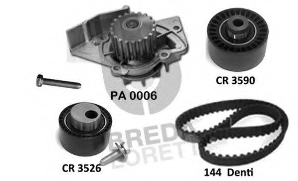 BREDA LORETT KPA0785A Водяной насос + комплект зубчатого ремня
