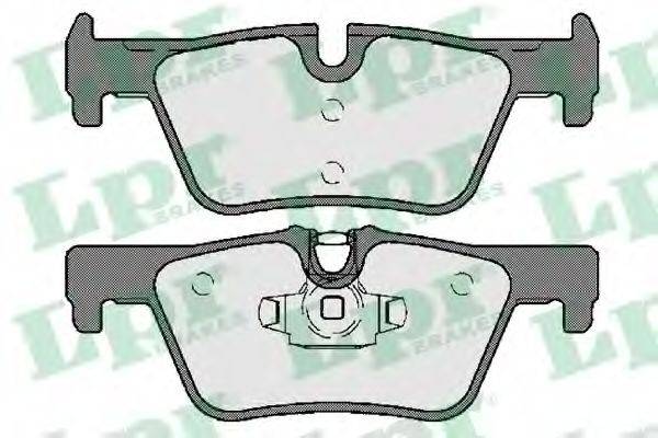 LPR 05P1741 Комплект тормозных колодок, дисковый тормоз