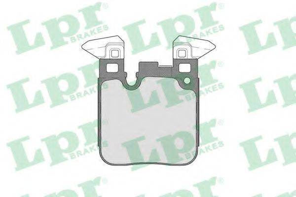 LPR 05P1803 Комплект тормозных колодок, дисковый тормоз