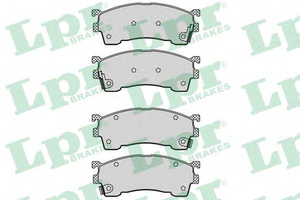 LPR 05P559 Комплект тормозных колодок, дисковый тормоз