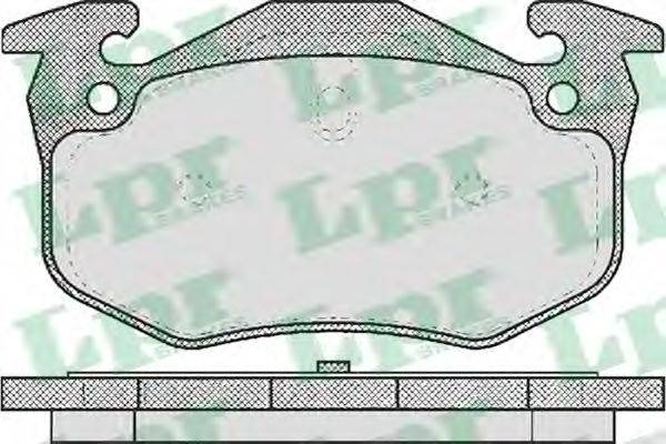 LPR 05P582 Комплект тормозных колодок, дисковый тормоз