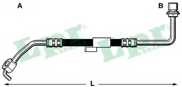 LPR 6T46218 Тормозной шланг