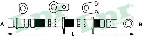 LPR 6T47295 Тормозной шланг