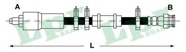 LPR 6T47856 Тормозной шланг